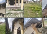 KANTOR CAMAT NIBONG ACEH UTARA MIRIP RUMAH HANTU, SEPERTI TIDAK ADA PENGHUNI, PEGAWAI SEBABKAN BULAN PUASA