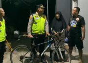 Respon Cepat Polsek Gondang, Sepeda Temuan di Persawahan Plosorejo Berhasil Dikembalikan ke Pemilik
