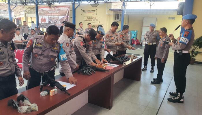 Sidak Senpi Dinas di Polres Sragen, Bidpropam Polda Jateng Kirim Sinyal Keras: Tak Ada Ruang bagi Kelalaian!