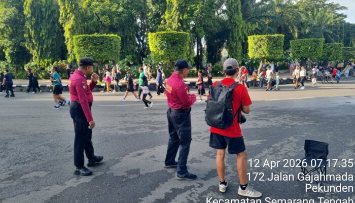 Bukan Sekadar Patroli, Ini Cara Ditpam Obvit Polda Jateng Jaga Rasa Aman di CFD