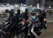 Cegah Kenakalan Remaja, Tim Star Polres Lbokseumawe Amankan 8 Sepeda Motor di Cunda