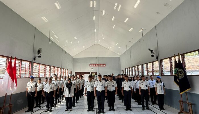 Perkuat Integritas, Lapas Purwodadi Gelar Apel Ikrar Bebas Dari Narkoba dan Handphone