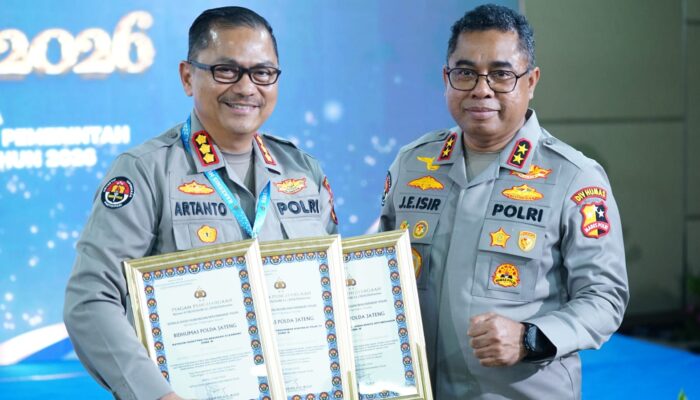Aktif dan Adaptif di Era Digital, Polda Jateng Raih Tiga Penghargaan Nasional