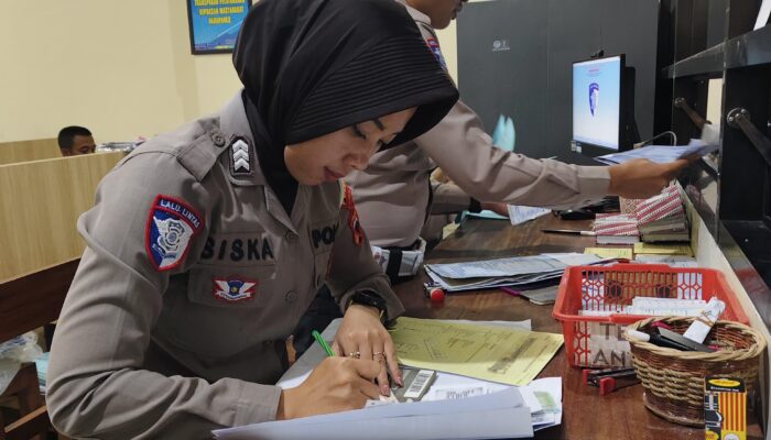 Polantas Menyapa Satlantas Karanganyar, Permudah Pengurusan BPKB Secara Cepat dan Transparan