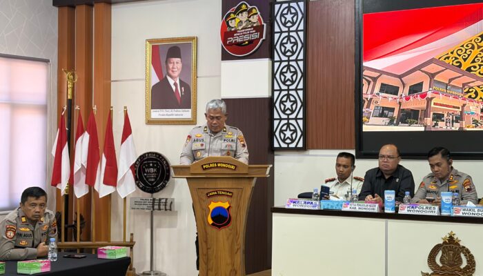 Polres Wonogiri Gelar Tactical Floor Game, Perkuat Kesiapsiagaan Antisipasi Gangguan Kamtibmas