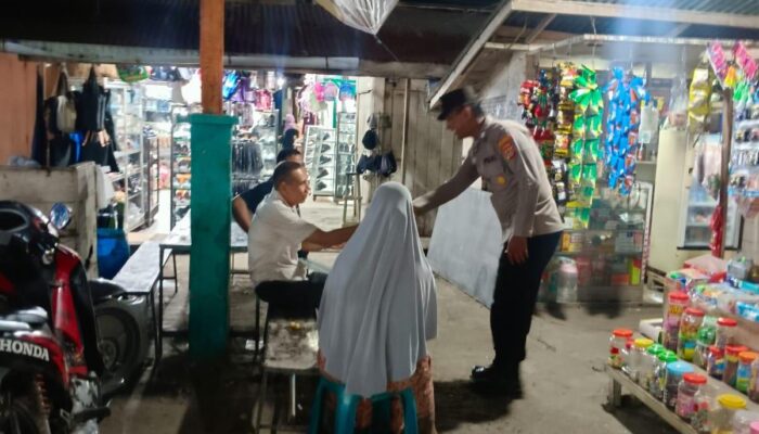 Patroli Malam, Polsek Muara Satu Antisipasi Guantibmas di Kawasan Permukiman dan Objek Vital