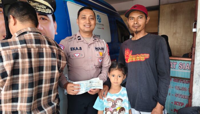 Polantas Menyapa Samsat Keliling, Layanan Pajak Kendaraan Hadir Lebih Dekat, Praktis, dan Transparan