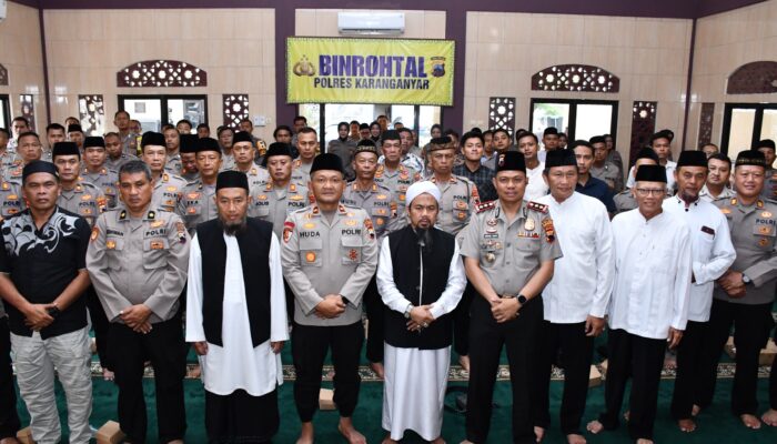 Safari Dakwah “Pagar Mangkok”, Polres Karanganyar Perkuat Iman dan Kedekatan dengan Masyarakat