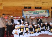 Kapolres Aceh Tengah Saweu Pesantren, Salurkan Bansos dan Gelar Bakti Kesehatan Gratis