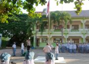 Kapolsek Banda Sakti Jadi Pembina Upacara di SMAN 2 Lhokseumawe, Sosialisasikan Bahaya Tawuran, Balap Liar dan Narkoba