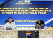 Tim Itwasum Polri Laksanakan Klarifikasi dan Monitoring Pengendalian Mutu Pengawasan Internal di Polda Jateng
