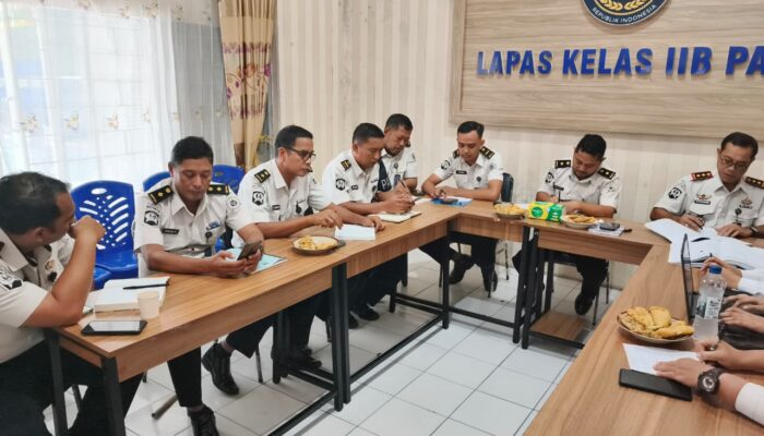 Satukan Komitmen Raih WBBM, Lapas Pati Perkuat Sinergi Lewat Rapat Koordinasi