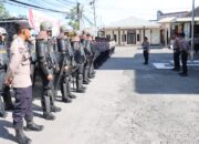 Kapolres Pantau Langsung Latihan Asah Kemampuan Personel dalam Pengamanan dan Pengendalian Massa