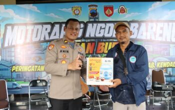 Motoran dan Ngopi Bareng Buruh di Kendal, Polisi Kawal May Day 2026 Tetap Kondusif
