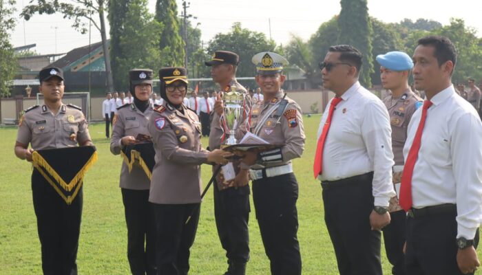 Satlantas Polres Sragen Borong Prestasi OKC 2026, Kapolres Bangga Usung Tropi Juara Umum