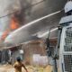 Kebakaran 77 Rumah di Kampung Jawa Lama, Polisi Turunkan Water Cannon dan Amankan Lokasi