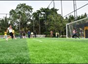 Intelkam Polres Aceh Timur Cukur Wartawan 4-3 Dalam Drama Adu Pinalti Mini Soccer 