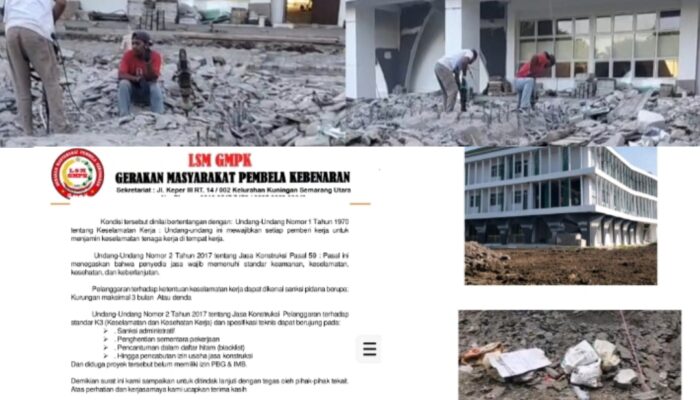 GMPK Tegas: Pembangunan Wajib Kantongi PBG Sebelum Konstruksi, Pemkot Salatiga Diminta Bertindak