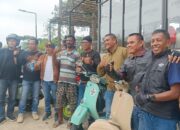 Rombongan Vespa Polisi Lhokseumawe Binaan Kapolres Gelar Bakti Sosial & Silaturahmi di Nisam Antara