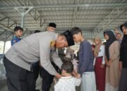 Kapolres Lhokseumawe Hadiri Khanduri Waduk Pusong dan Santuni Anak Yatim di Kawasan yang Kini Lebih Asri