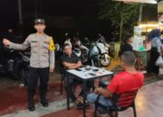 Polisi Patroli Malam di Meurah Mulia, Warga Diajak Aktif Jaga Kamtibmas