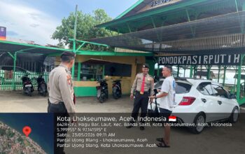 Sat Pamobvit Polres Lhokseumawe Intensifkan Pengamanan Objek Wisata dan Hotel