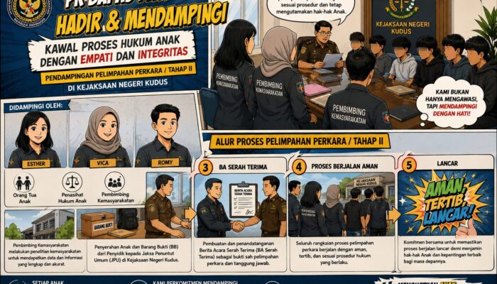 Humanis dalam Pendampingan, PK Bapas Pati Kawal Hak Anak dalam Proses Peradilan