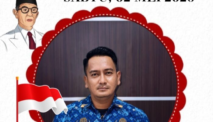 Arif Budiman KPLP Lapas kelas II B Idi ucapkan Selamat Hari (Hardiknas) 2026