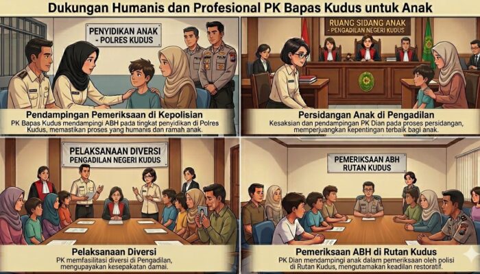 Tiga PK, Sembilan ABH dalam Sehari: Dedikasi PK Pos Bapas Kudus Tuai Apresiasi APH