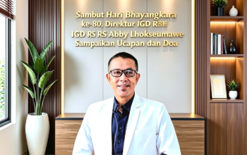 Sambut Hari Bhayangkara ke-80, Direktur RS Abby Kota Lhokseumawe Sampaikan Ucapan dan Doa