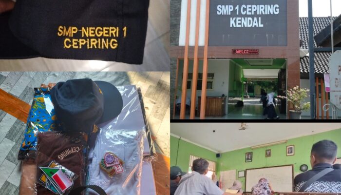 Jual Beli Bahan Seragam di SPMB SMP Negeri 1 Cepiring Disorot, Kepala Sekolah Tegaskan Tidak Wajib dan Hanya Fasilitasi