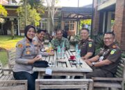 Sinergitas Tiga Pilar Semakin Solid, Kapolres Semarang Perkuat Koordinasi Bersama TNI dan Kejaksaan