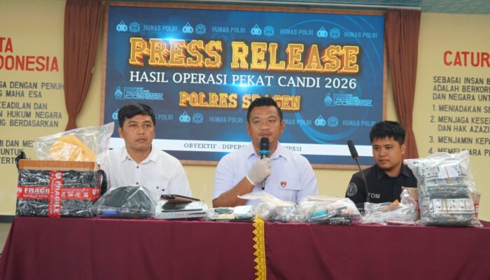 Polres Sragen Bongkar Jaringan Peredaran Sabu dan Obat Berbahaya, Lima Pengedar Dibekuk dalam Sepekan