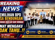 Breaking News: Pemilihan BPD Desa Bendungan Mendadak Digelar Hari Minggu, Camat Mengaku Tidak Tahu