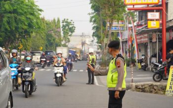 Kapolres Wonogiri Turun Langsung Pantau AG Pagi, Pastikan Pelayanan Lalu Lintas Berjalan Optimal