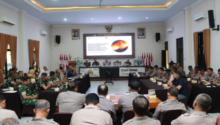 Antisipasi Kekeringan dan Karhutla, Polres Kebumen Perkuat Sinergi Lintas Sektoral