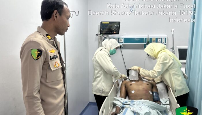 Biddokkes Polda Metro Jaya Kerahkan Tim Keslap dan DVI Tangani Kebakaran Gedung Bapenda