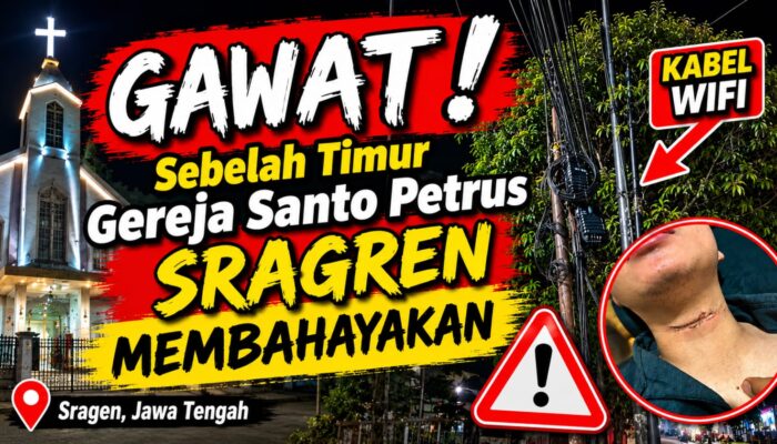 Leher Hampir Putus Tersangkut Kabel WiFi di Gemolong, Korban Minta Pemilik Bertanggung Jawab