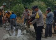 Rawat Akses Warga, Polisi dan Masyarakat di Tiga Kampung Kecamatan Ketol Gotong Royong