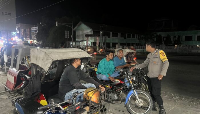 Polsek Muara Dua Tingkatkan Patroli malam Cegah Gangguan Kamtibmas