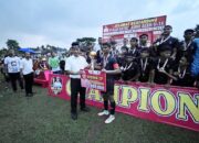Kapolres Lhokseumawe Hadiri Penutupan Turnamen U-18 Piala Ketua KONI Aceh, Dorong Pembinaan Talenta Muda