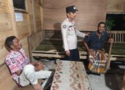 Patroli Malam, Polsek Meurah Mulia Sosialisasikan Imbauan Cegah Karhutla