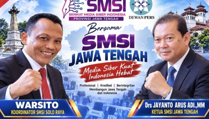 Ketua SMSI Jawa Tengah Apresiasi Kekompakan SMSI Solo Raya