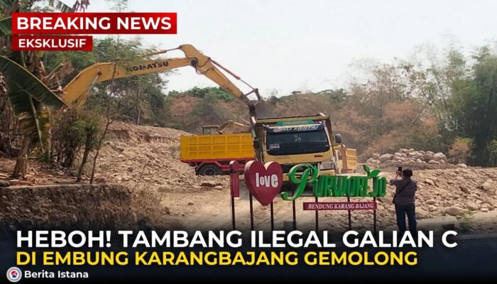 Heboh! Tambang Ilegal Galian C Beroperasi Bebas Di Sekitar Wisata Embung Karangbajang Gemolong Sragen