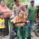 Kapolres Lhokseumawe Bantu Kursi Roda untuk Lansia di Desa Meunasah Tengoh