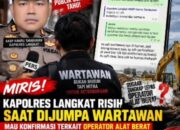 Konfirmasi Kapolres Langkat, Wartawan Malah Diarahkan ke Humas