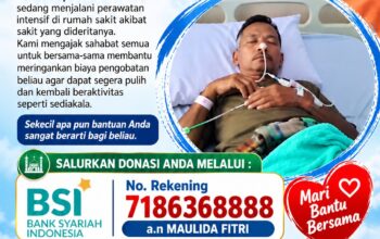 Judul : Ketika Sang Pelopor Membutuhkan Uluran Tangan, GAMUR Bergerak untuk Pak Syarial