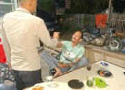 Polsek Muara Batu Intensifkan Patroli Dialogis Malam Hari, Cegah Gangguan Kamtibmas
