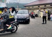 Pagi-Pagi Polisi Hadir di Jalan, Polres Aceh Tengah Kawal Keselamatan Pelajar dan Masyarakat