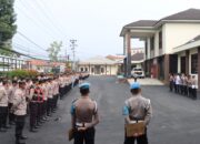 Kapolres Aceh Tengah Pimpin Apel Pengamanan Unjuk Rasa, Tekankan Pendekatan Humanis